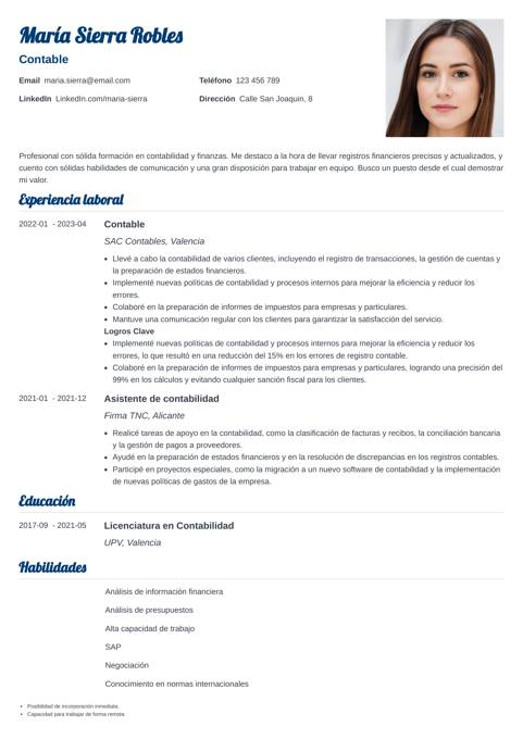 Plantillas de Curriculum Vitae: Modelos de CV (gratis)