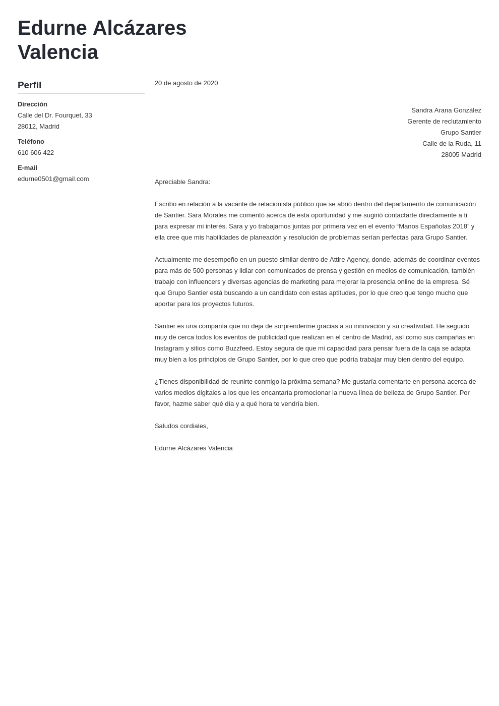 Carta de Presentación Recomendado por Alguien Guía y Tips