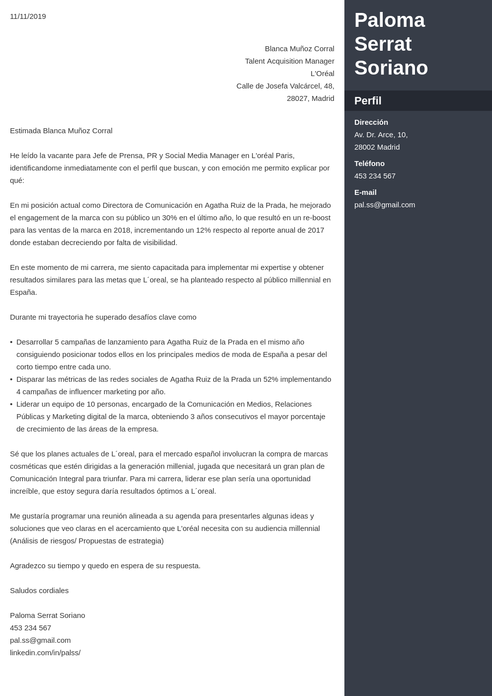 Carta De Presentación General Ejemplo Guía Y Plantillas 0005