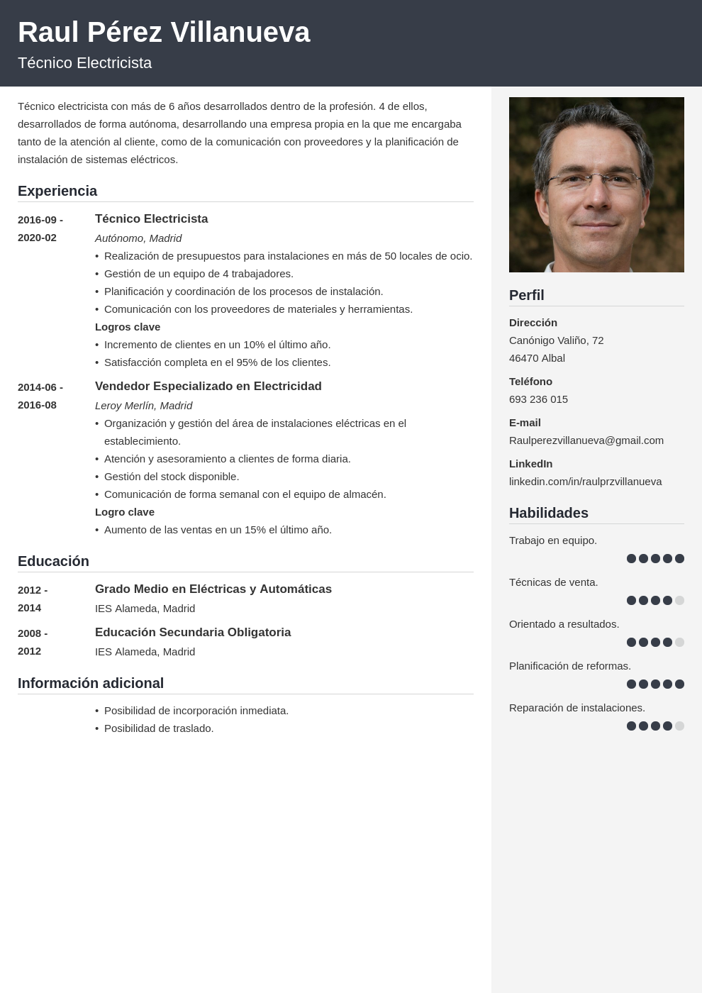 Como Poner En Un Curriculum Que He Sido Autonomo