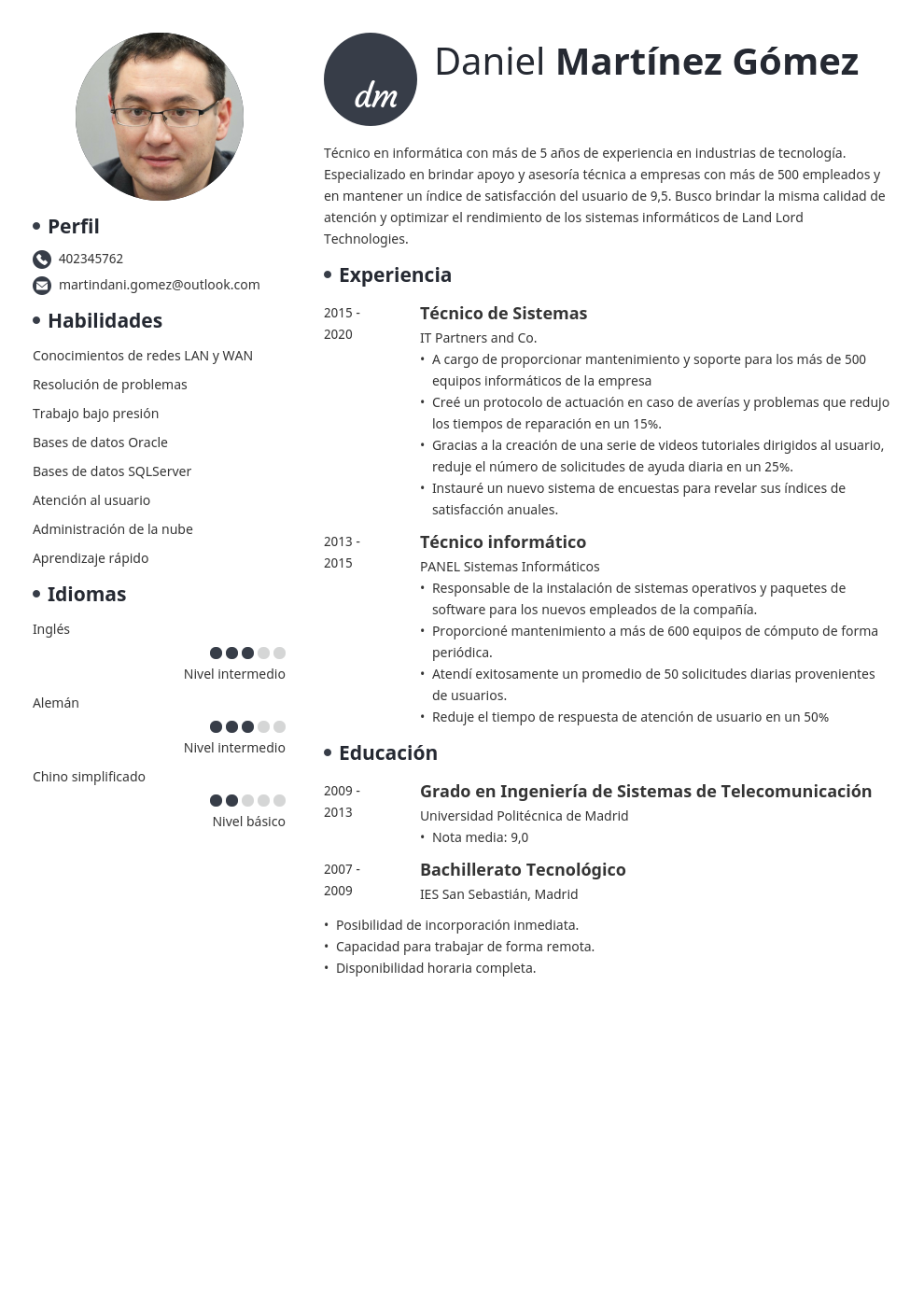 Ejemplos De Curriculum Informatico Sin Experiencia Para 2024 MVQL Ejemplos De Curriculum Informatico Sin Experiencia Para 2024 MVQL