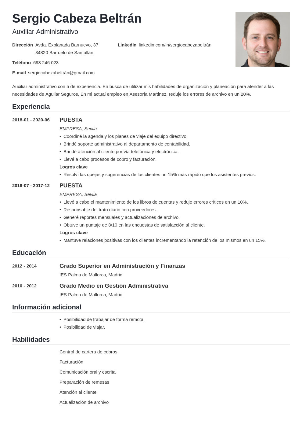 Curr Culum Perfecto Consejos Clave Para Crear Tu Cv