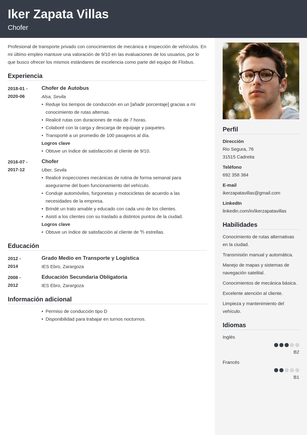 15 Plantillas para un Curriculum Vitae Básico y Profesional