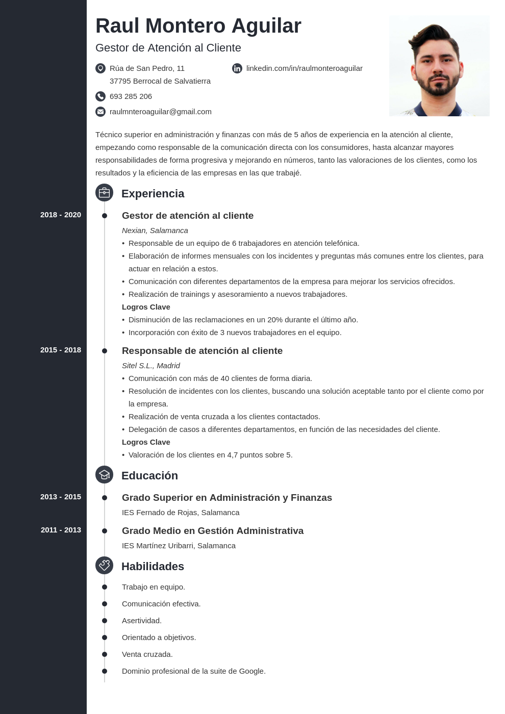 Estructura de un curriculum vitae: cómo ordenar el contenido