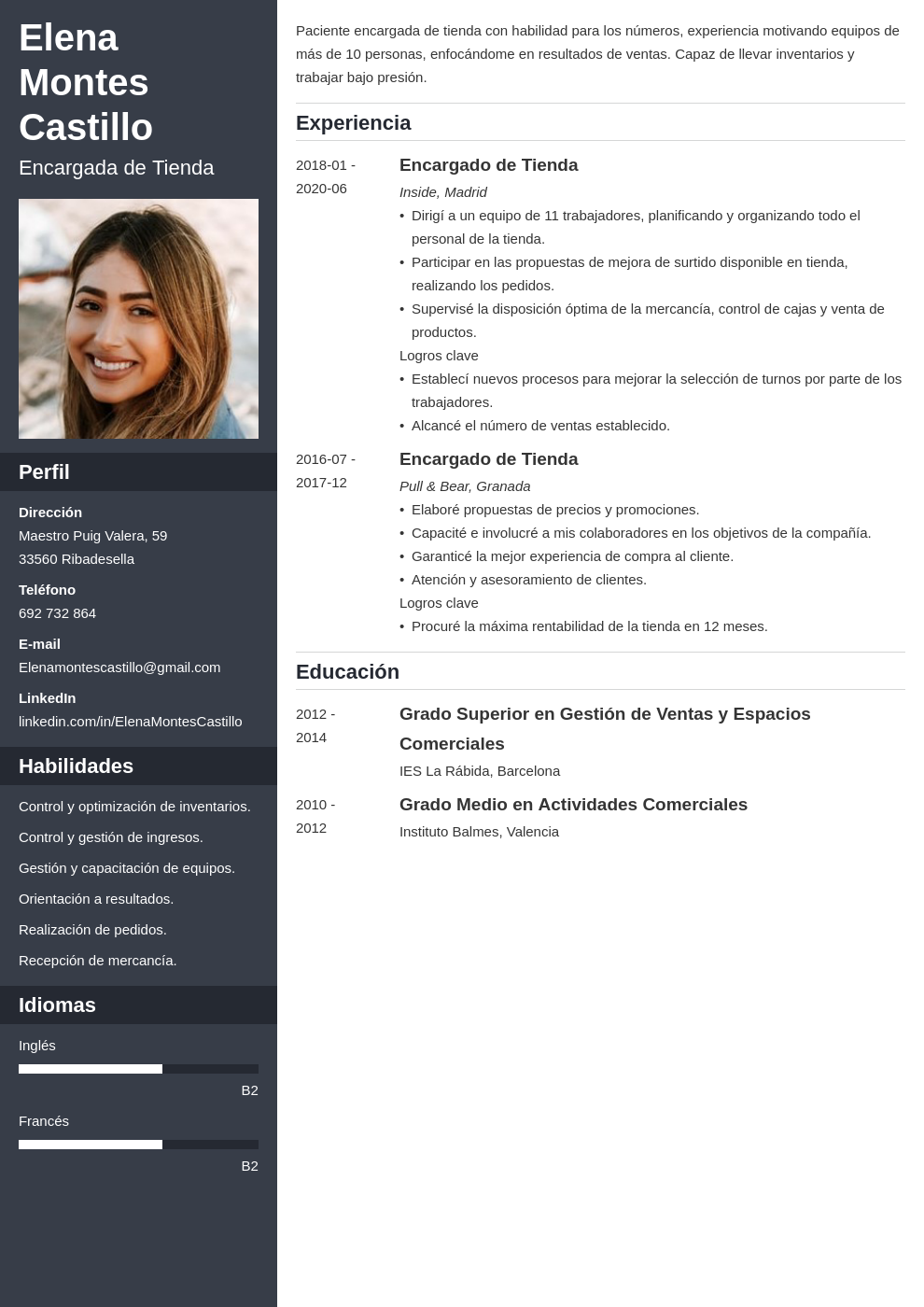 Partes Del Curriculum Vitae 6399