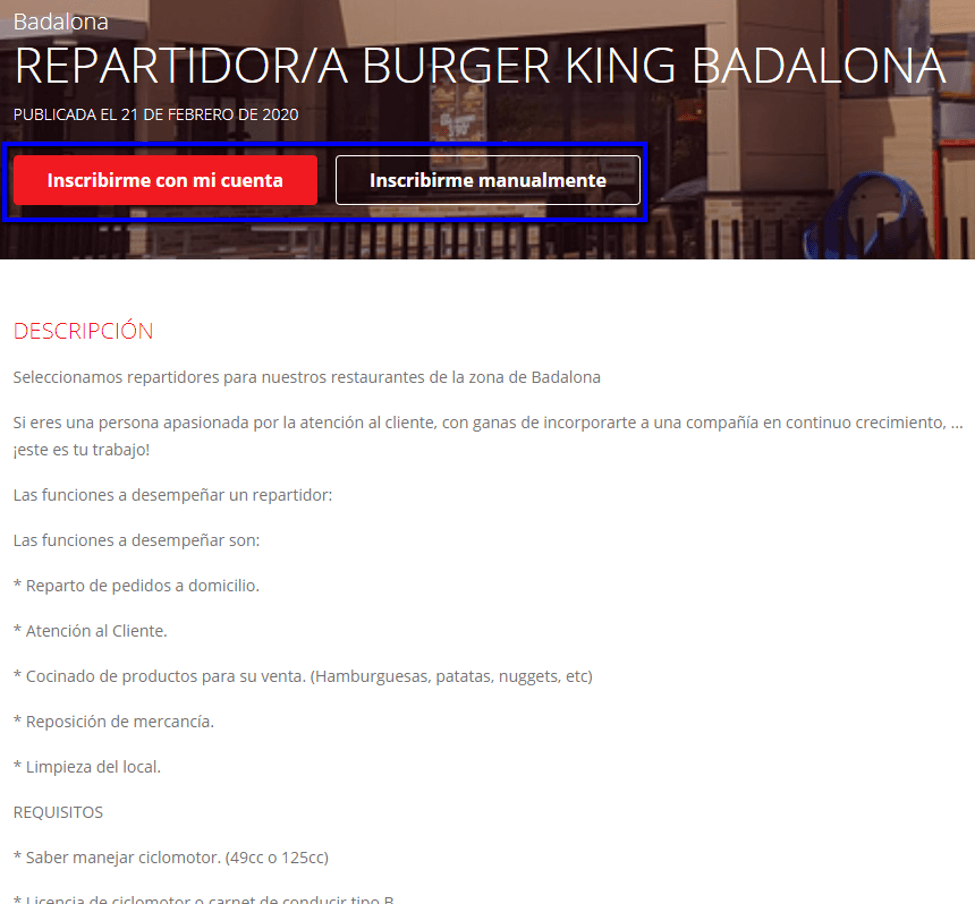 burger king curriculum