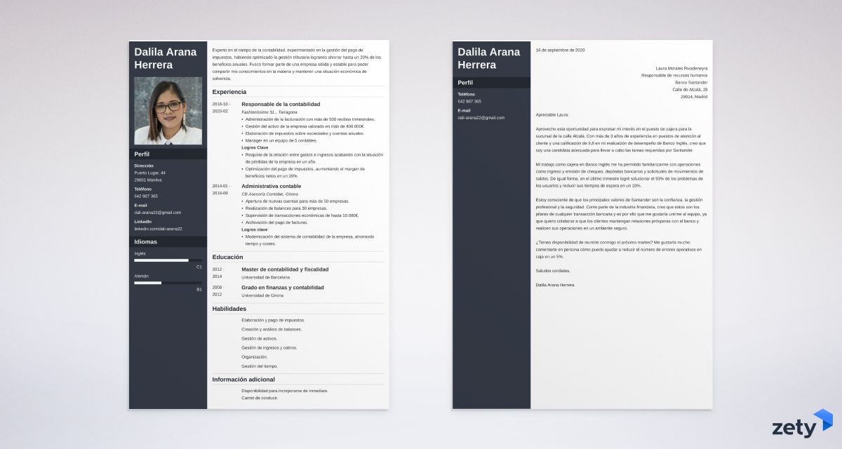 Modelo de Carta de Presentación para Trabajar en un Banco