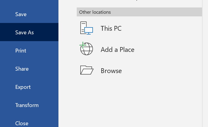Descarga tu hoja de vida en Word