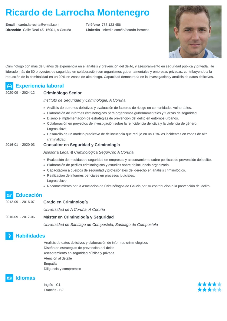 plantilla de currículum profesional newcast