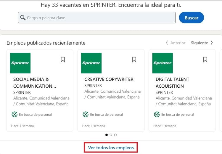 Sprinter currículum - Ver todos los empleos de Sprinter en LinkedIn